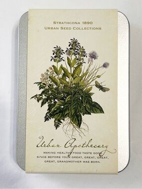 Strathcona 1890 Urban Apothecary Kit Seed Collection Gardening